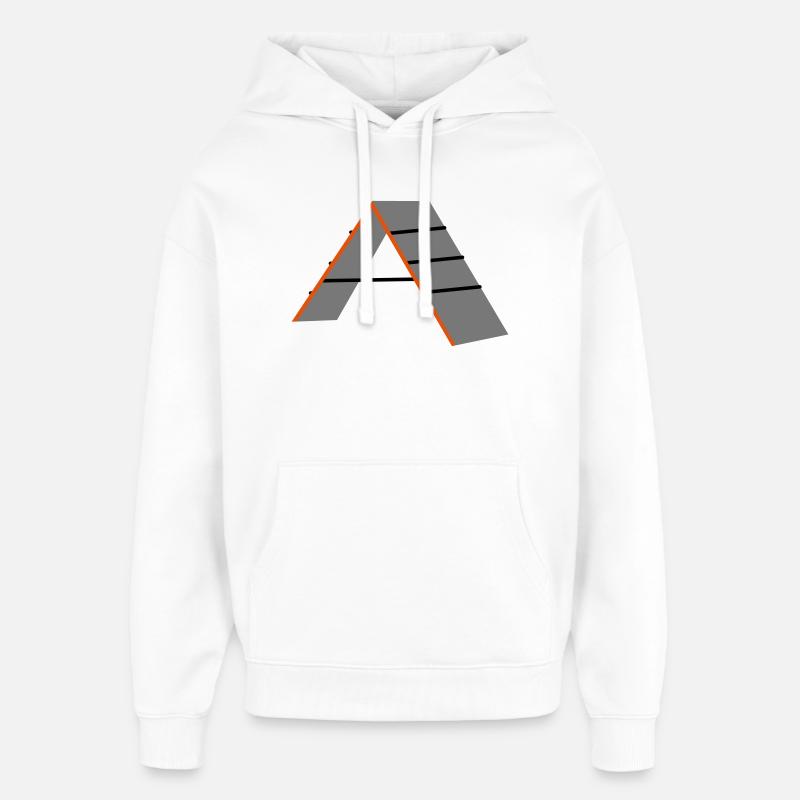 agilité - Sweat à capuche unisexe Stanley/Stella Oversized - blanc