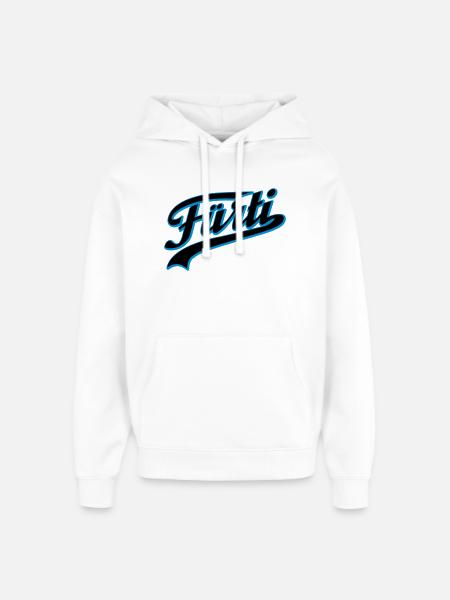 Fürti Schatten - Oversized Unisex Hoodie von Stanley/Stella - Weiß