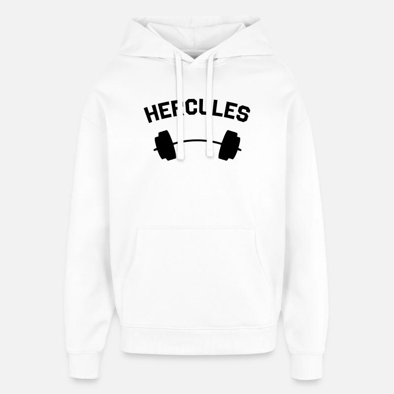 HERCULES - Sweat à capuche unisexe Stanley/Stella Oversized - blanc