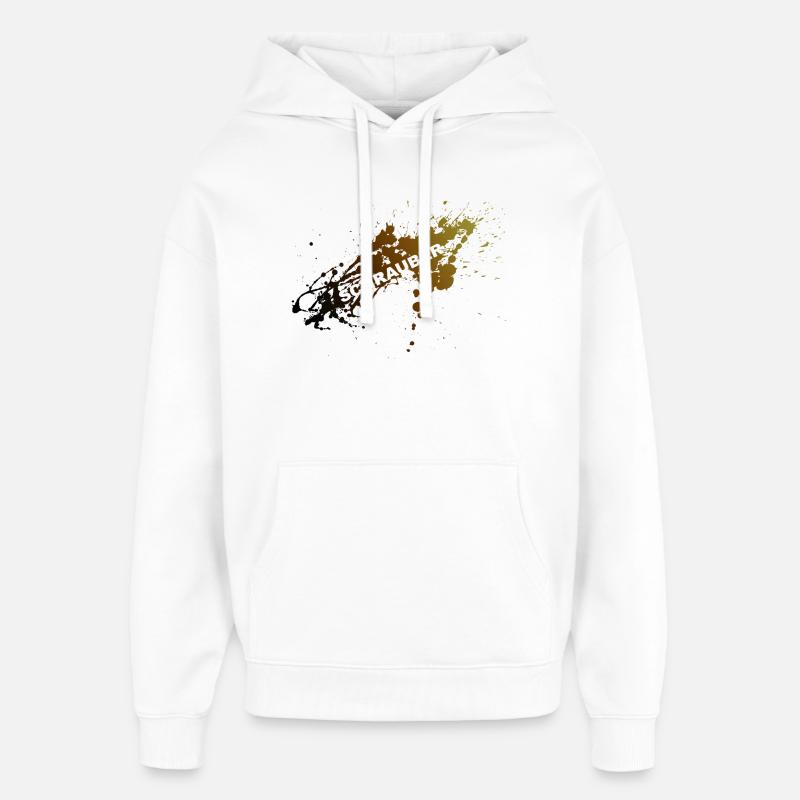 VISSEUSES - Sweat à capuche unisexe Stanley/Stella Oversized - blanc