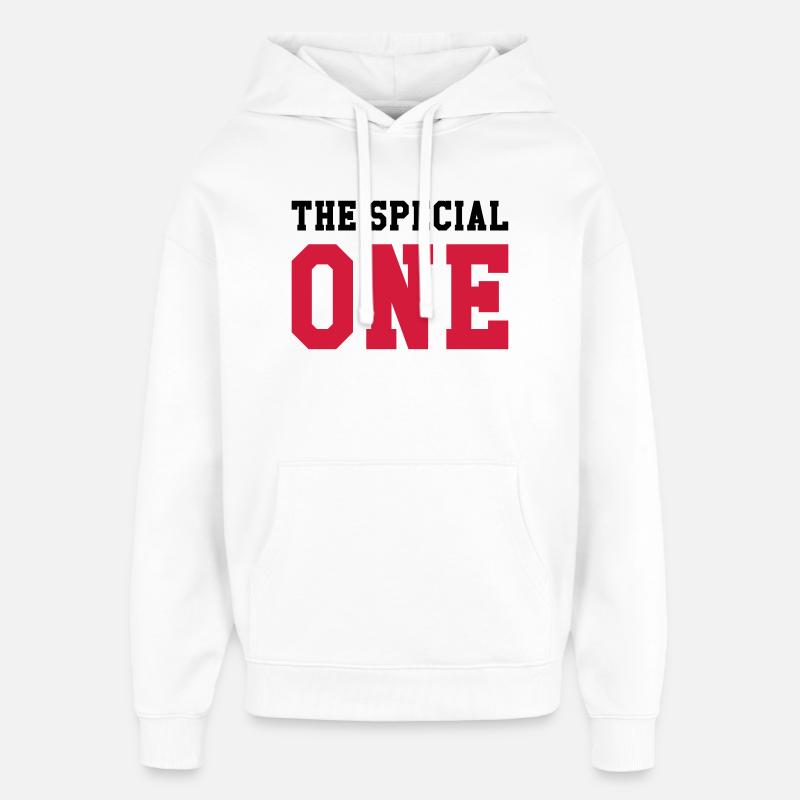 The Special One - Sweat à capuche unisexe Stanley/Stella Oversized - blanc