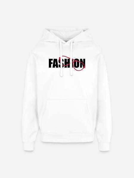 Fashion - Oversized Unisex Hoodie by Stanley/Stella - white
