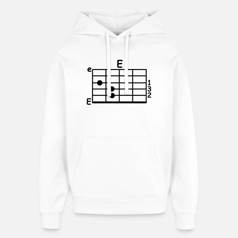 chord - Oversized Unisex Hoodie by Stanley/Stella - white