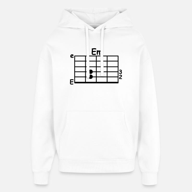 chord - Oversized Unisex Hoodie by Stanley/Stella - white