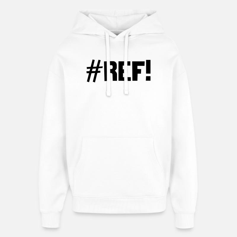 #REF! - Oversized Unisex Hoodie by Stanley/Stella - white