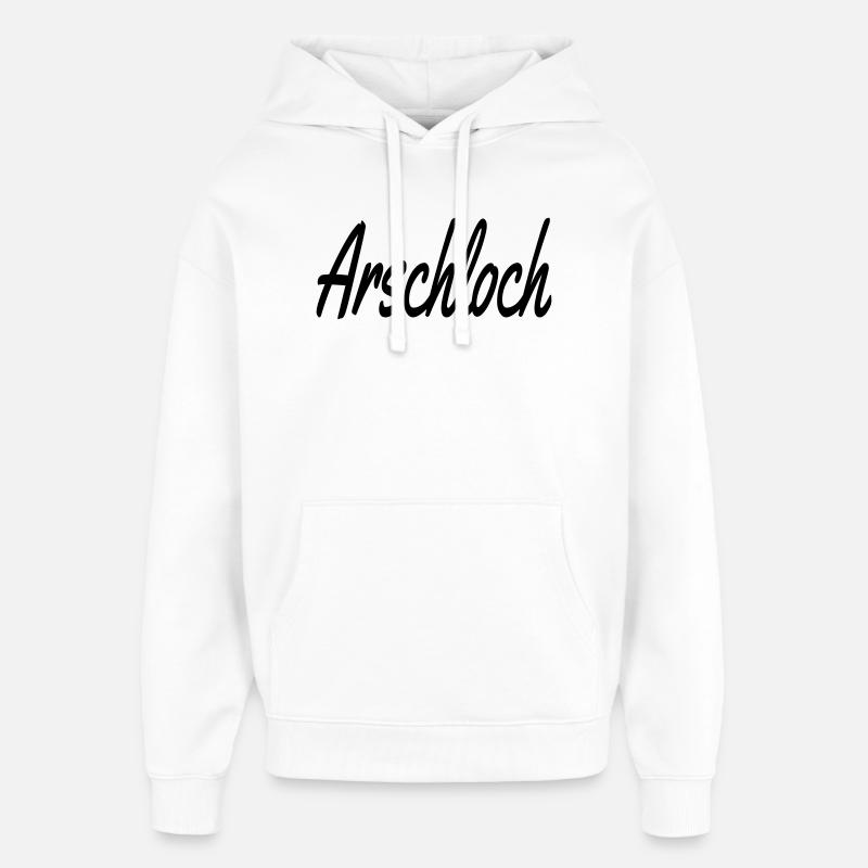 Archloch - Sweat à capuche unisexe Stanley/Stella Oversized - blanc