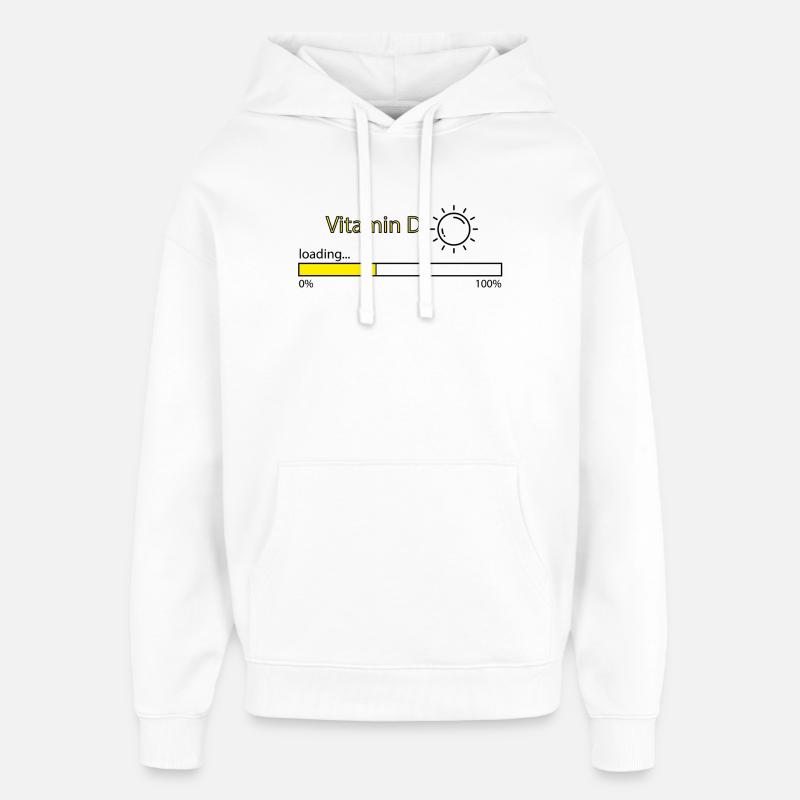 Amour d’été - Sweat à capuche unisexe Stanley/Stella Oversized - blanc