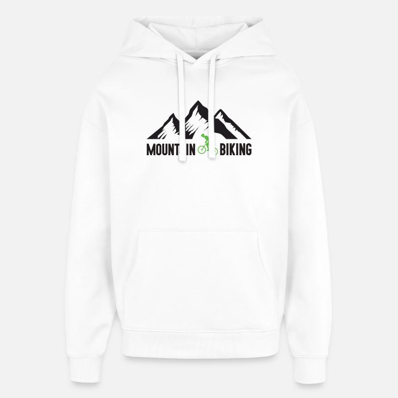 Vtt - Sweat à capuche unisexe Stanley/Stella Oversized - blanc