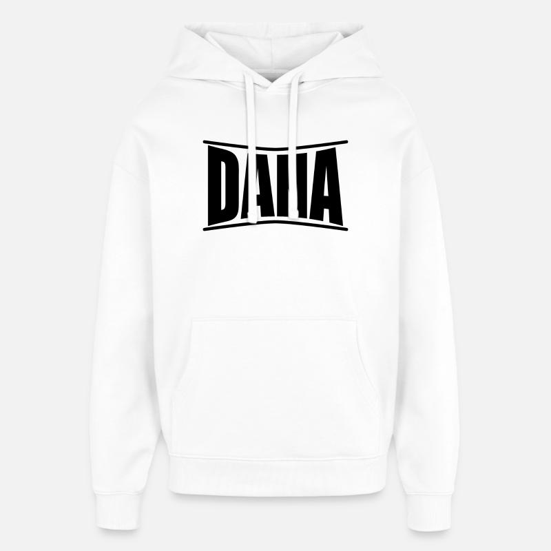 Dana T-Shirt Geschenkidee - Oversized Unisex Hoodie von Stanley/Stella - Weiß