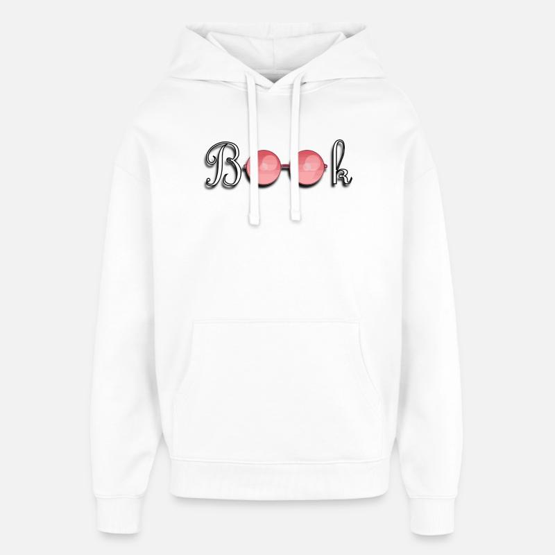 book - Sweat à capuche unisexe Stanley/Stella Oversized - blanc