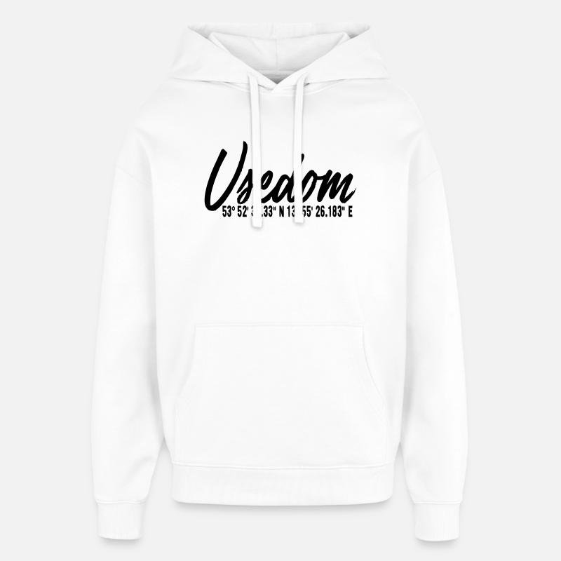 Chemise de l’île d’Usedom - Sweat à capuche unisexe Stanley/Stella Oversized - blanc