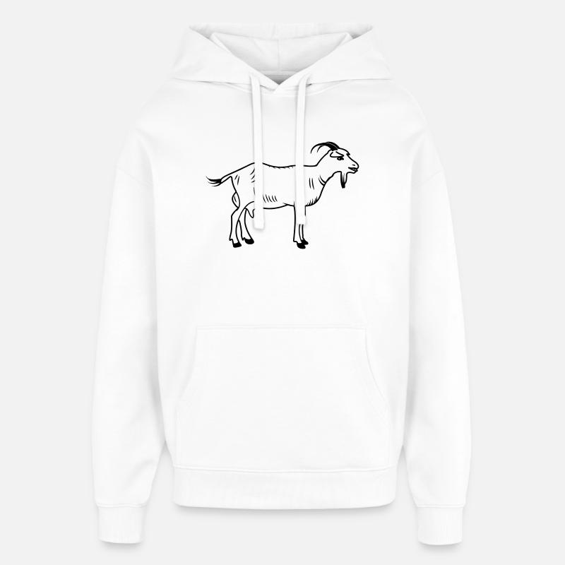 Enfant transparent - Sweat à capuche unisexe Stanley/Stella Oversized - blanc