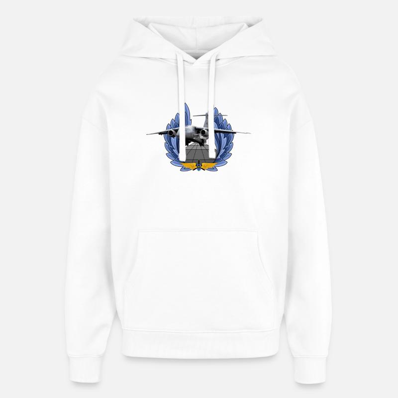 C-390 - Sweat à capuche unisexe Stanley/Stella Oversized - blanc