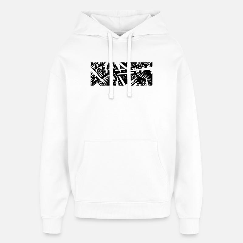 Motifs - Sweat à capuche unisexe Stanley/Stella Oversized - blanc