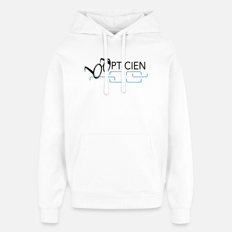 Optitien - Sweat à capuche unisexe Stanley/Stella Oversized - blanc