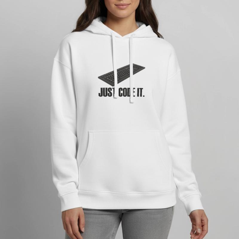 Il suffit de le coder Sweat à capuche unisexe Stanley/Stella Oversized