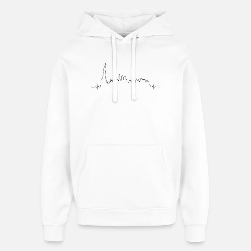 design_missing_request - Sweat à capuche unisexe Stanley/Stella Oversized - blanc