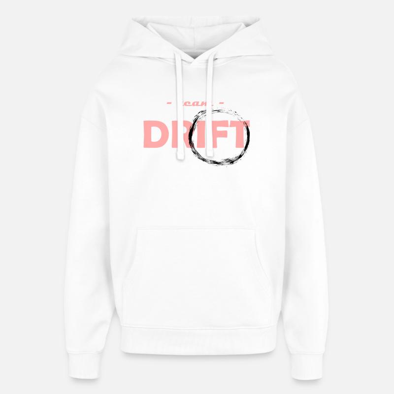 Team Drift Rose - Oversized Unisex Hoodie von Stanley/Stella - Weiß