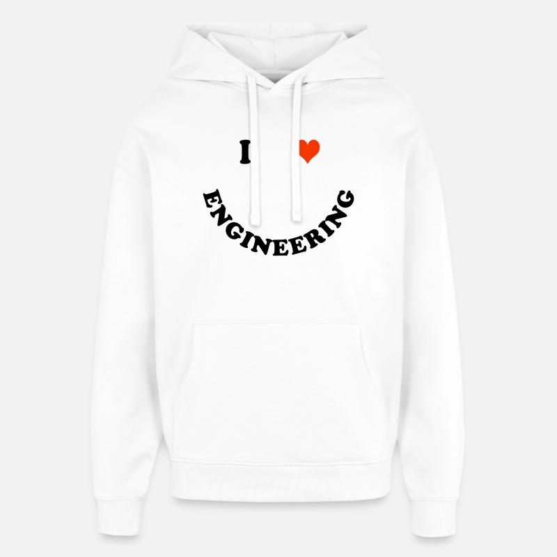 Ingénieur - Sweat à capuche unisexe Stanley/Stella Oversized - blanc