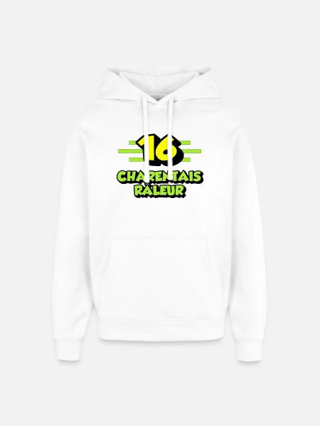 Complaining Charentais - Oversized Unisex Hoodie by Stanley/Stella - white