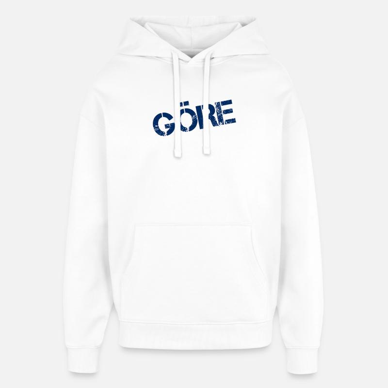 MÔME - Sweat à capuche unisexe Stanley/Stella Oversized - blanc