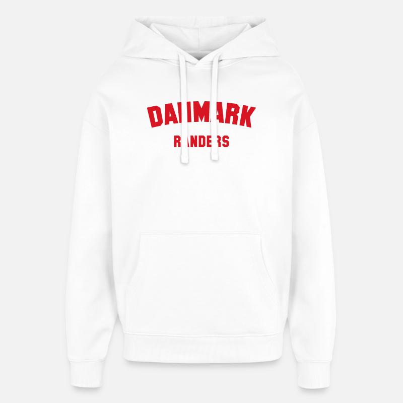 RANDERS Danemark Dänemark - Sweat à capuche unisexe Stanley/Stella Oversized - blanc