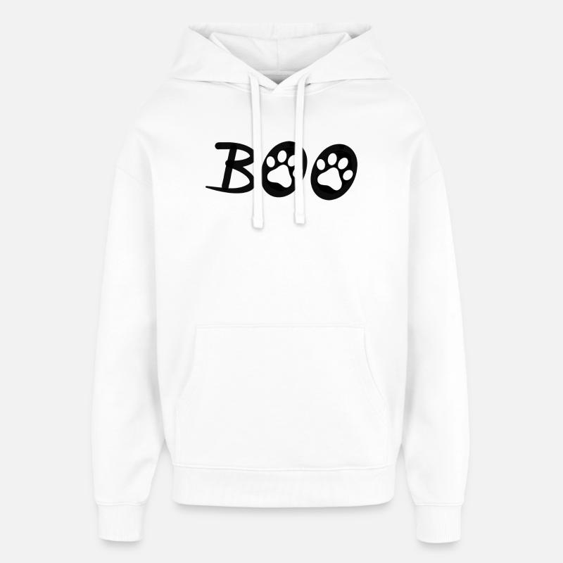 HOU - Sweat à capuche unisexe Stanley/Stella Oversized - blanc