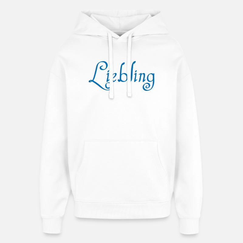 Chéri - Sweat à capuche unisexe Stanley/Stella Oversized - blanc