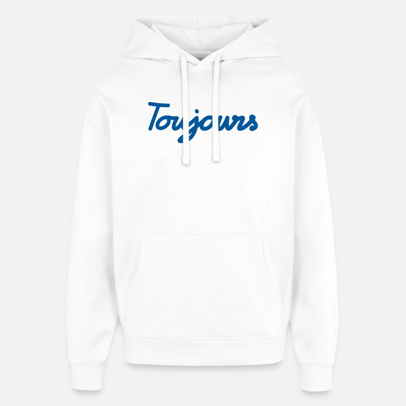 Always – Elegance in a nutshell - Oversized Unisex Hoodie by Stanley/Stella - white