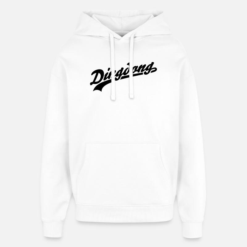 Dingdong - Sweat à capuche unisexe Stanley/Stella Oversized - blanc