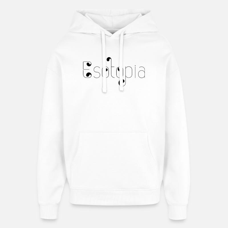 Esotopia - Sweat à capuche unisexe Stanley/Stella Oversized - blanc
