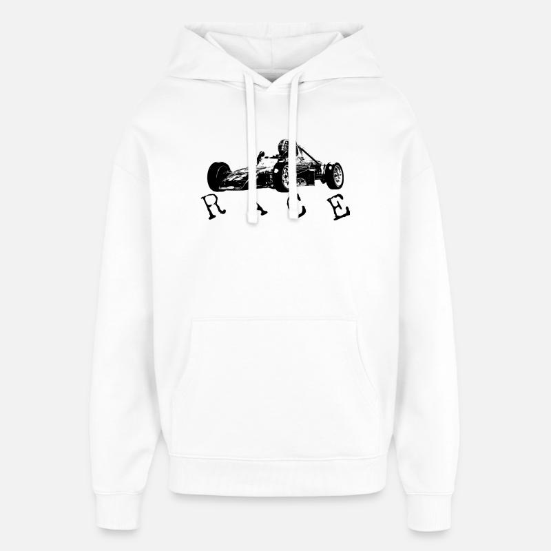 Course - Sweat à capuche unisexe Stanley/Stella Oversized - blanc