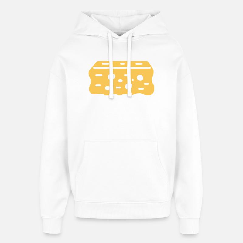 Abstrait Naturelaux Créatif éponge - Sweat à capuche unisexe Stanley/Stella Oversized - blanc