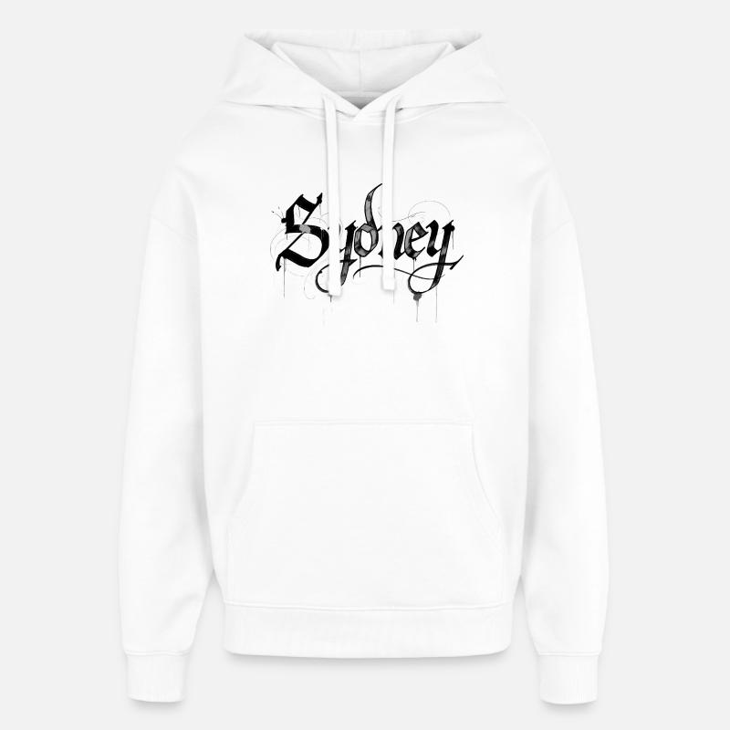 Sydney - Sweat à capuche unisexe Stanley/Stella Oversized - blanc