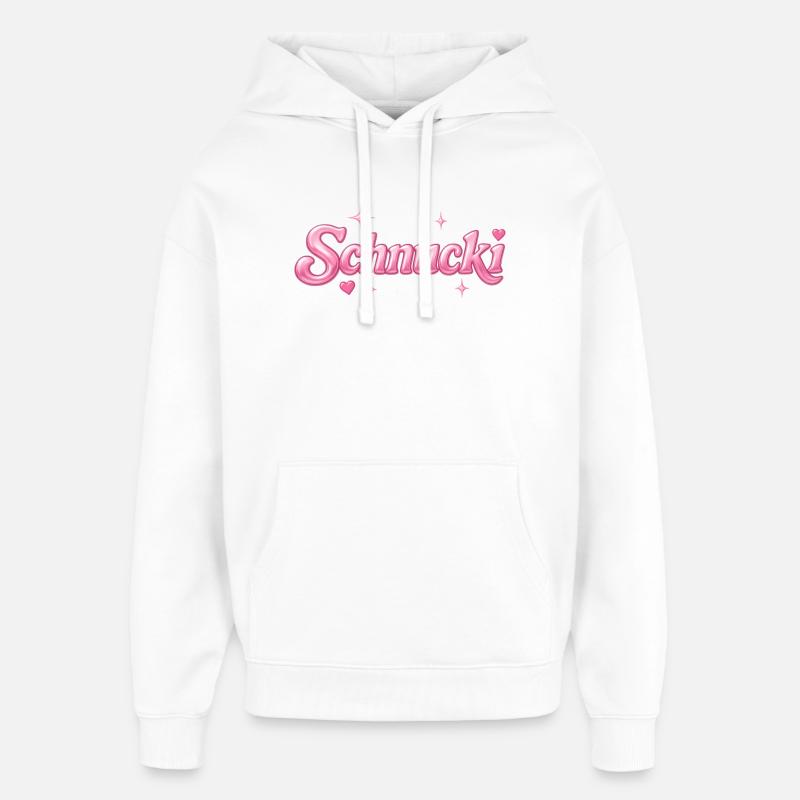 schnucki / Conception Y2K - Sweat à capuche unisexe Stanley/Stella Oversized - blanc