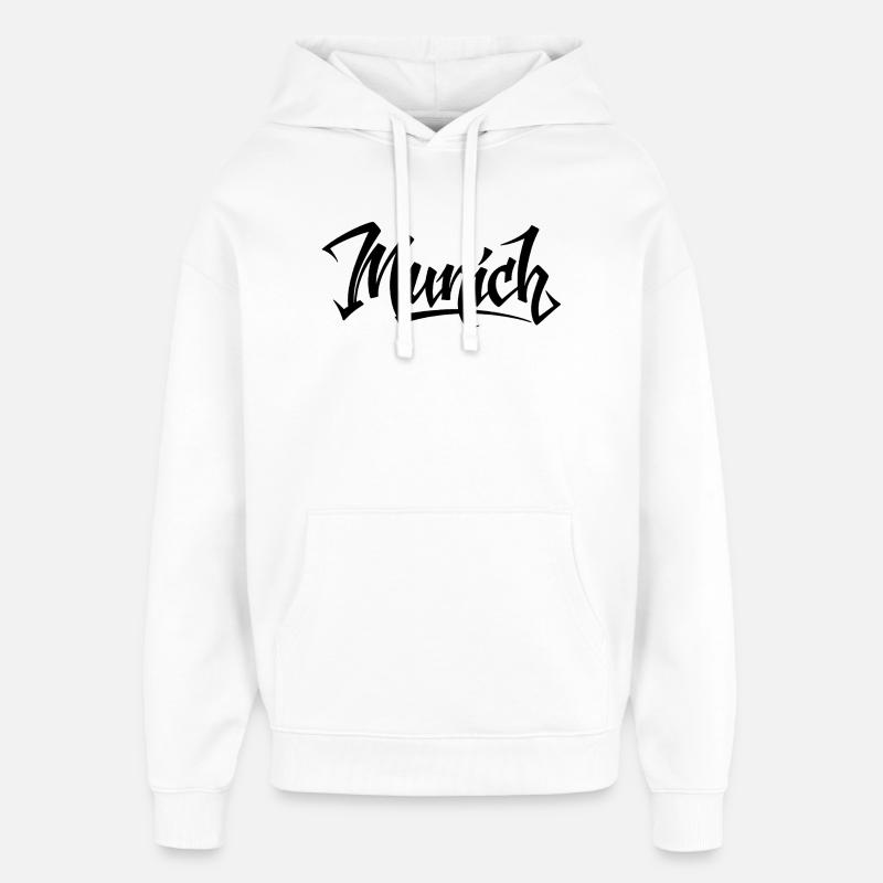 Conception de mandala de méditation consciente - Sweat à capuche unisexe Stanley/Stella Oversized - blanc