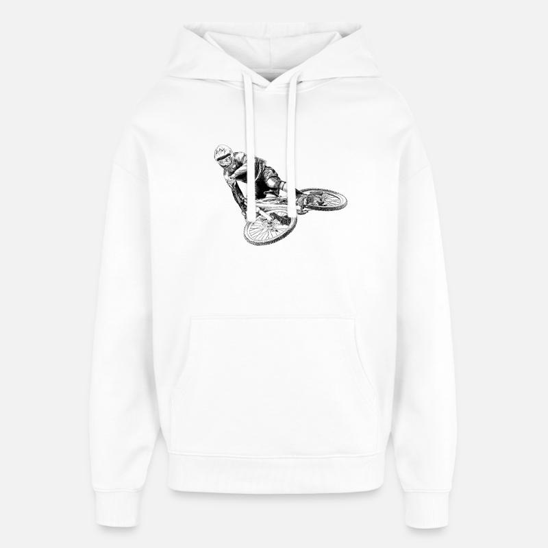 VTT - Sweat à capuche unisexe Stanley/Stella Oversized - blanc