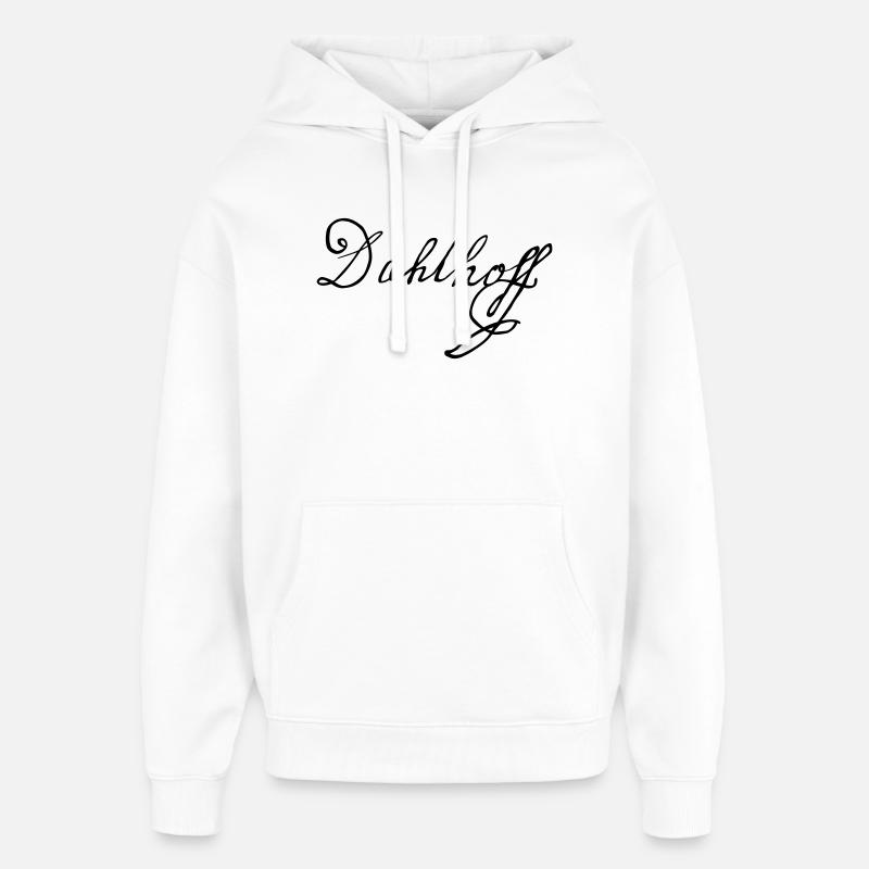Dahlhoff - Sweat à capuche unisexe Stanley/Stella Oversized - blanc