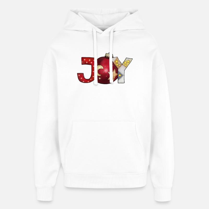 Joie - Sweat à capuche unisexe Stanley/Stella Oversized - blanc