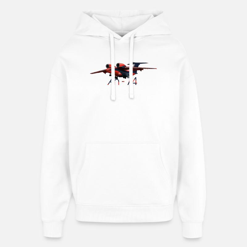 L’An-74 - Sweat à capuche unisexe Stanley/Stella Oversized - blanc