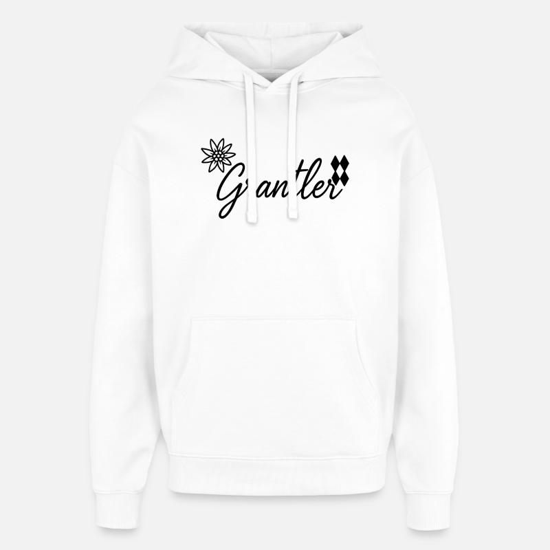 Bougon - Sweat à capuche unisexe Stanley/Stella Oversized - blanc