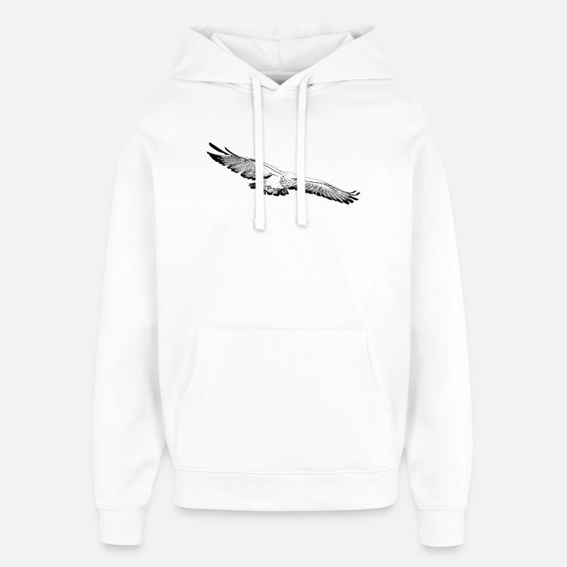 Aigle - Sweat à capuche unisexe Stanley/Stella Oversized - blanc