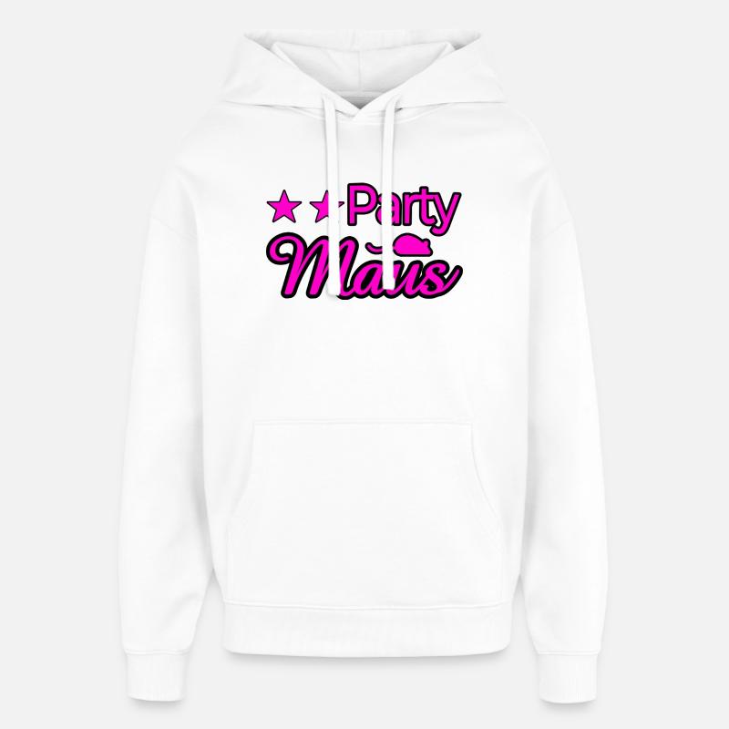 Parti - Sweat à capuche unisexe Stanley/Stella Oversized - blanc