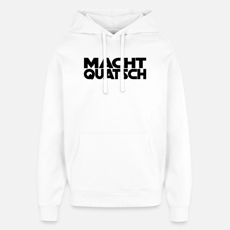 C’est absurde - Sweat à capuche unisexe Stanley/Stella Oversized - blanc