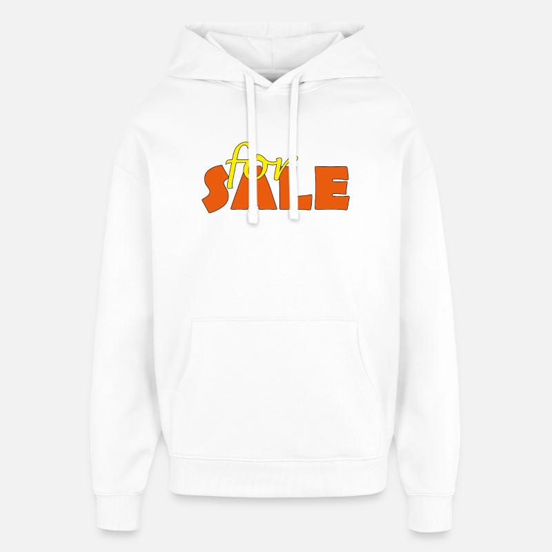 à vendre - Sweat à capuche unisexe Stanley/Stella Oversized - blanc