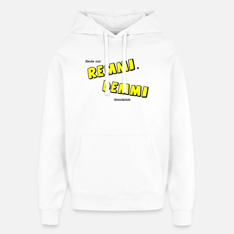 Remmi Demmi - Sweat à capuche unisexe Stanley/Stella Oversized - blanc