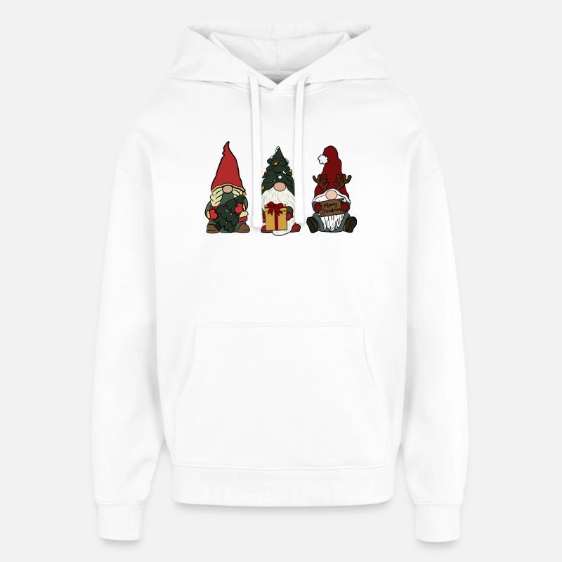 Brownie - Sweat à capuche unisexe Stanley/Stella Oversized - blanc
