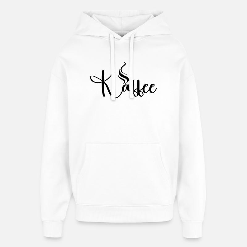 Kaffe_Motiv - Sweat à capuche unisexe Stanley/Stella Oversized - blanc