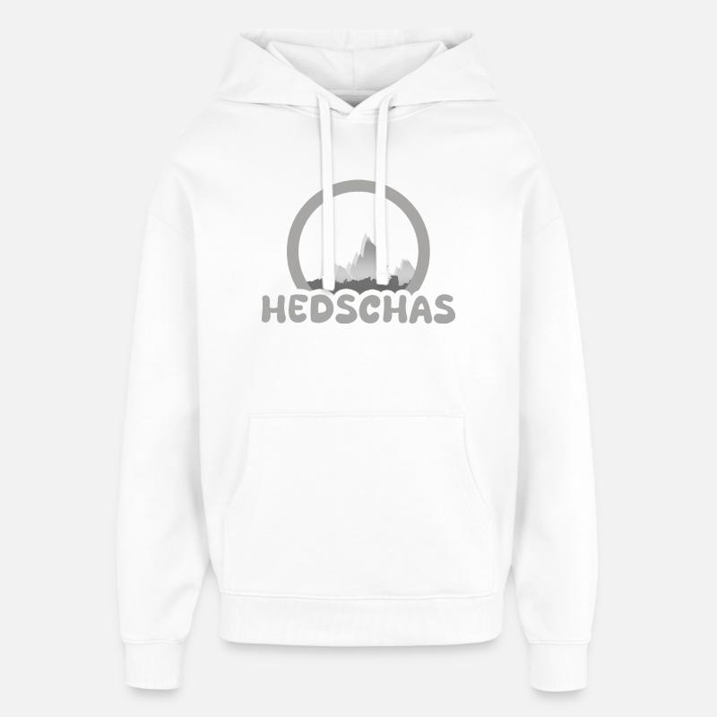 Trekking Hedjaz - Sweat à capuche unisexe Stanley/Stella Oversized - blanc