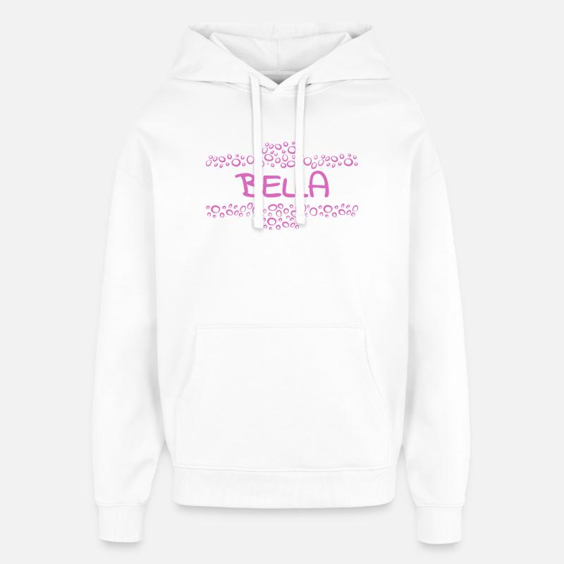 Bella - Sweat à capuche unisexe Stanley/Stella Oversized - blanc